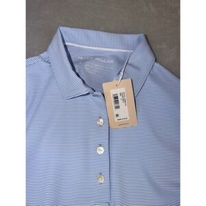 Peter Millar Women's Small Polo Shirt Washington‎ Wizards Striped Golf NWT UPF50